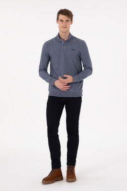 Мужской темно-синий свитшот Неожиданная скидка в корзине - U.s. polo assn фото 4