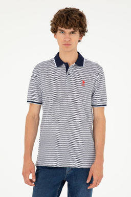 Футболка U.S. Polo Assn темно-синяя хлопок