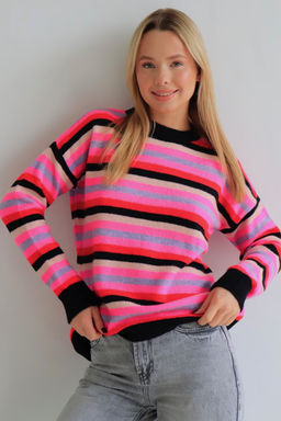 10608 Джемпер разноцветный в полоску - Martichelli фото 15