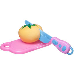 Игровой набор ABtoys Гастромаркет посуды, овощей и фруктов для резки  фото 4