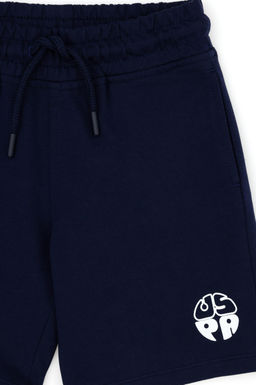 Шорты U.S. Polo Assn темно-синие хлопок  фото 17