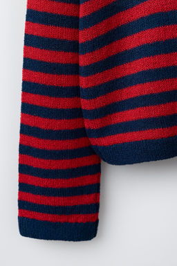 STRIPED STAR KNIT JUMPER - Zara фото 9