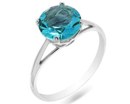 Кольцо из серебра топаз кварц, РЦ-00363