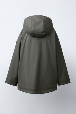 WATER-REPELLENT RUBBERISED PARKA - Zara фото 4