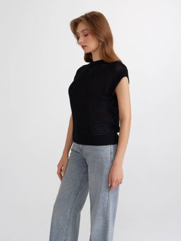 CONTE LDK2458 Жилет женский black - Conte elegant фото 2