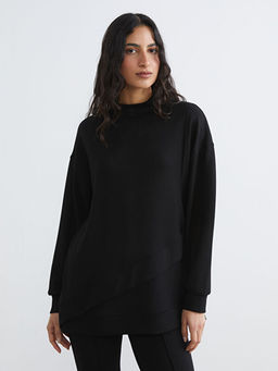Dik Yaka Soft Touch Kad?n Sweatshirt Tunik