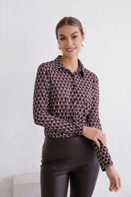 11493 Рубашка с принтом - Martichelli фото 13