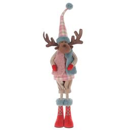 Игрушка набивная "Олень", L14 W12 H53 см, 2в.