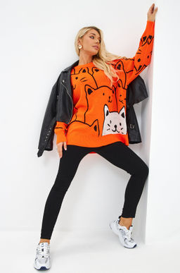 Женский удлиненный свитер оверсайз Happyfox - Happy fox фото 9