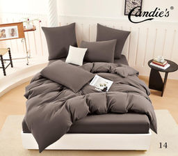 КПБ Candies Бархат Сатин с простыней на резинке по кругу CANBSR14 2 спальный