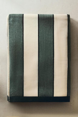 STRIPED VELOUR BEACH TOWEL - Zara фото 6