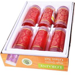 25761 Набор стаканов 6пр 260мл стекло LR (х6) - Mayer&boch фото 3