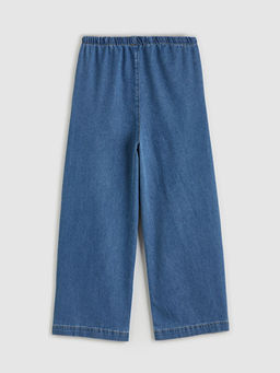 Wideleg K?z ?ocuk Jean Pantolon