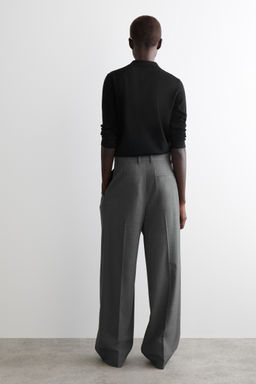 PANTAL?N TWILL WIDE LEG RELAXED FIT