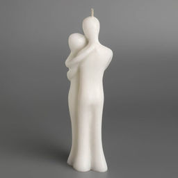 Свеча декоративная Влюбленная пара, 15?5 см, белый - Дарим красиво фото 6