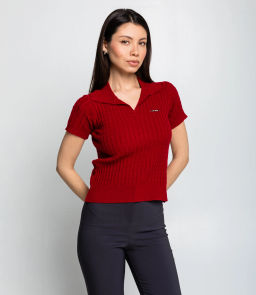 Футболка #КТ933 (3), тёмно-красный