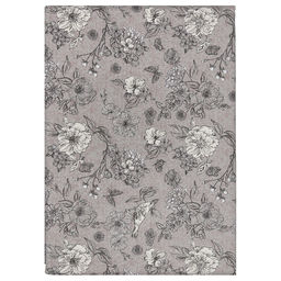 Пение птиц К Скатерть 150х145см, длина стола до 110см, на 4 персоны, хлопок Премиум 186г/м2, Домашняя мода (Россия)  фото 4