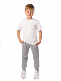 Брюки детские серый меланж