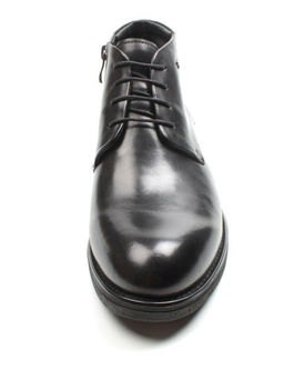 01-H9057 -B7-SW3 BLACK Ботинки демисезонные мужские (натуральная кожа) - Фабричный китай фото 8