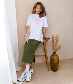 Футболка #КТ6646, белый - Dommod фото 5