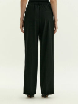 Брюки прямого кроя с защипами, D351/monk - Emka фото 4