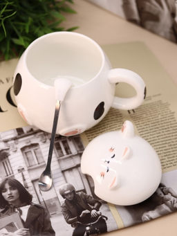 Кружка Chubby cat, white (460 мл)