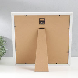 Фоторамка для фото 30×30 см Ellis, МДФ, с паспарту, белый