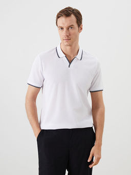 Polo Yaka Desenli Erkek Ti??rt