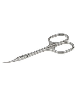 YOKO Ножницы маникюрные для кутикулы изогнутые / Premium Series SN 113, глянцевые, ручная заточка, 10,5 см  фото 4