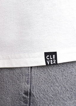 CLE Футболка муж. 541998/18кд_п1 белый - Clever wear фото 4