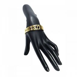 Браслет оберег с руной Лагуз олицетворяет романтичность, магнетизм и очарование Gold 6х1,5см