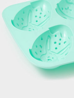 Форма силиконовая для выпечки Доляна Пасха, 27?17 см, 6 ячеек, цвет мятный фото 5