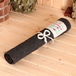 Лежак с вышивкой С лёгким паром - Банная забава фото 2