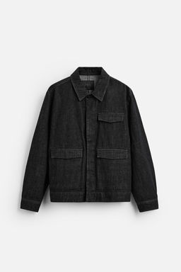 SELVEDGE DENIM OVERSHIRT - Zara фото 4