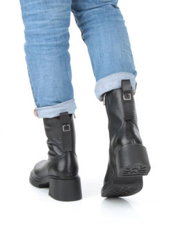 04-M3-L806 BLACK Ботинки зимние женские (натуральная кожа, натуральный мех) - Фабричный китай фото 3