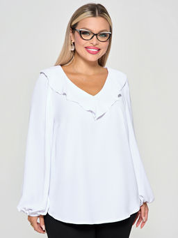 Блузка 0059-26 белый