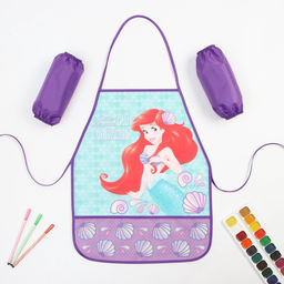 Фартук с нарукавниками детский «Ариэль», Принцессы, 49×39 см