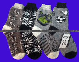 Цена за 5 пар. 5 ПАР - Носки мужские шерстяные 25 - For you фото 7