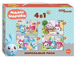 Степ. Напольный пазл-мозаика арт.70155 средний "Малышарики" (Мармелад Медиа)