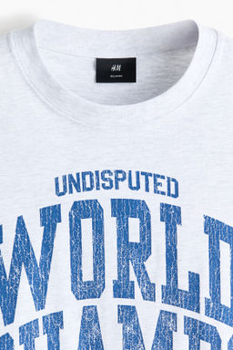 Camiseta con motivo estampado Loose Fit - H&m фото 27