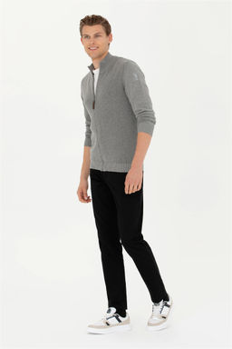 Мужские черные брюки из плотной ткани - U.s. polo assn фото 3