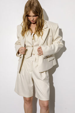 Жакет Pirs 6752 светло-бежевый меланж