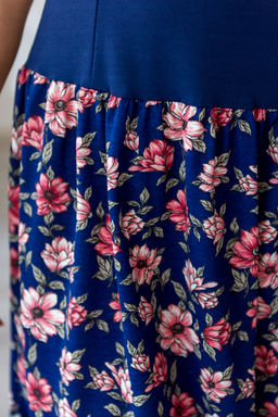 Платье женское Адель бежевые цветы - Амадэль фото 4