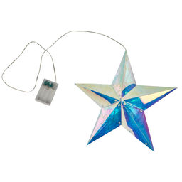 ULD-R505 3АА STAR Светильник декоративный Звезда, на батарейках 3AA (не в/к). 100 светодиодов Белый свет. Цвет корпуса радужный. TM Uniel - Volpe фото 2