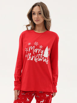 Комплект жен.арт.1212-4,красно-белый