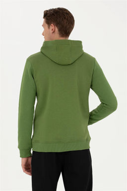 Мужской зеленый свитшот - U.s. polo assn фото 5