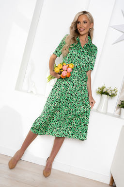 Платье Open Style 6805 зеленый