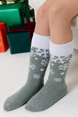 Цена за 6 пар. Гольфы Снежинка детские