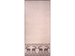 Полотенце махровое 6с102.411ж1 Оленики(т.с.мальв1) 67х150см