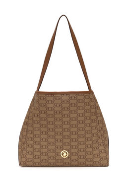 Женская темно-бежевая сумка